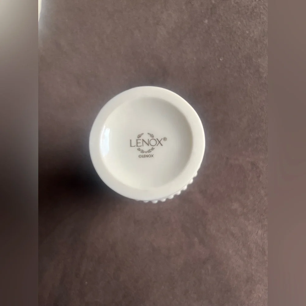 2 small Lenox vases